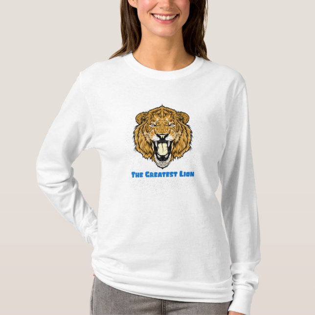 Den Största Lejonet T Shirt (Framsida)