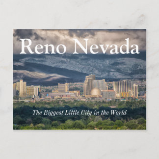 Den största lilla staden i World Postcard Vykort