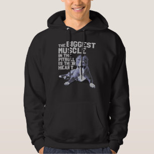 Den största muskeln i Pit Bull är deras hjärta Hoodie
