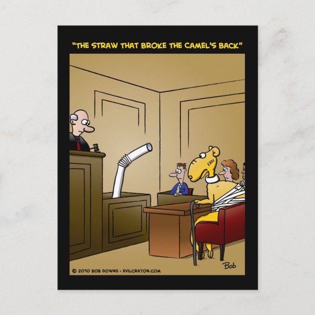 "Den stråle som Fattiga kamerans rygg" Vykort (Framsida)