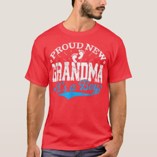 Den stressade Genderna Reveal Proud New Grandma. T Shirt