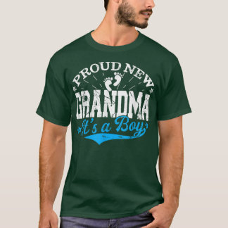 Den stressade Genderna Reveal Proud New Grandma. T Shirt