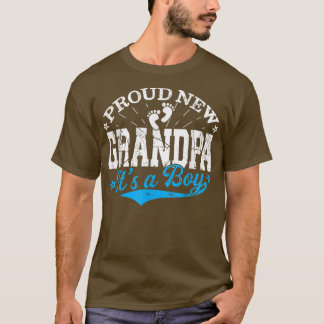 Den stressade Genderna Reveal Proud New Grandpa. T Shirt
