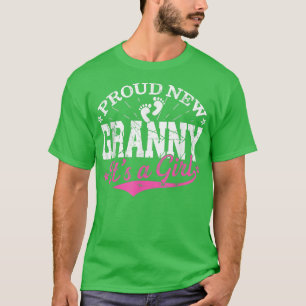 Den stressade Genderna Reveal Proud New Granny Det T Shirt