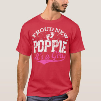 Den stressade Genderna "Reveal Proud New Poppie" D T Shirt