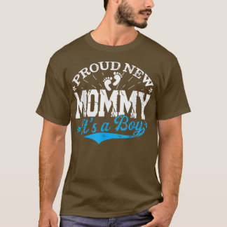 Den stressade Genderna Reveal stolt ny Mamma Det ä T Shirt