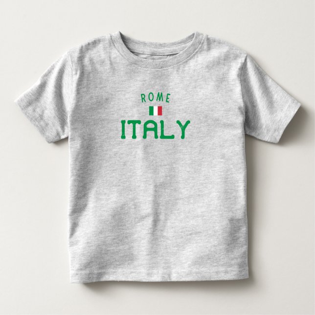 Den stressade Italien i Rom T Shirt (Framsida)