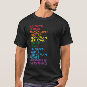 Den stressade vetenskapen är riktiga svarta liv s t shirt