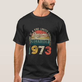 Den stressade Vintagen Fantastisk sedan december 1 T Shirt