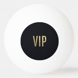 Den stroppiga Fauxbladguldet omkullkastar "VIP-" Pingisboll