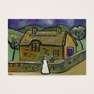 (Den stuckna stugan) Visitkort