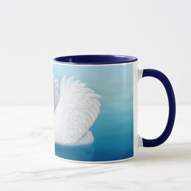 Den stumma svanmuggen mugg (Höger)