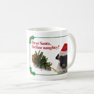 Den stygga mopshelgdagmuggen kaffemugg