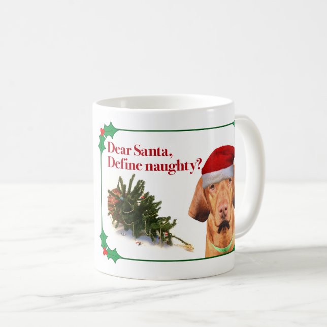 Den stygga Vizsla muggen Kaffemugg (Framsida höger)