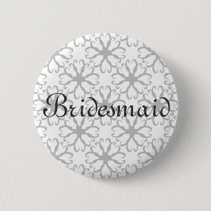 Den Stylized blommabrudtärnan knäppas Knapp