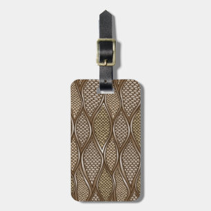 Den Stylized ormen flår Bagagebricka