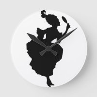 Den sublima Marie Antoinette silhouetten tar tid