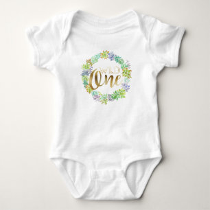 Den suckulenta vilden ett   guld omkullkastar tee shirt