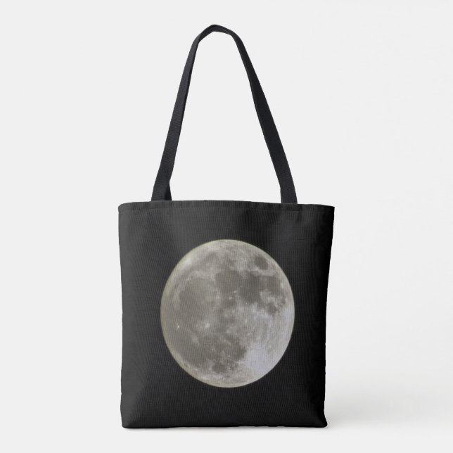 Den Supermoon shopping bag Tygkasse (Baksida)