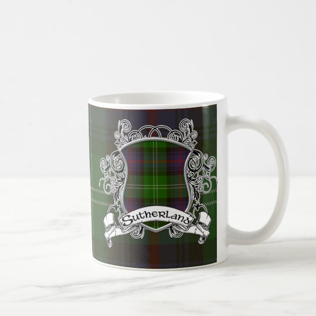 Den Sutherland tartanen skyddar Kaffemugg (Höger)
