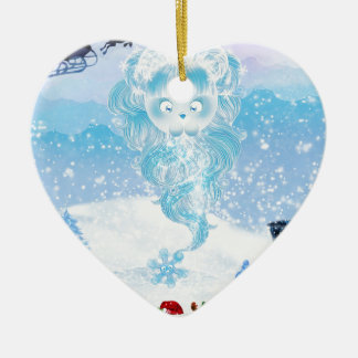 Den Suzy snowflaken är kommande till townen! Julgransprydnad Keramik
