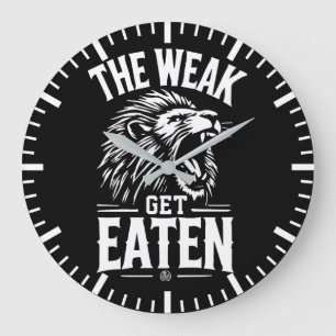 Den svaga maten - Gym, Hustle, Success, Lejon Stor Klocka