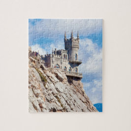 Den Svalde Gaspra Ukraina Puzzles Nest Castle Gasp Pussel