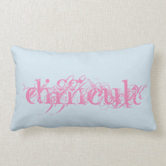 Den svåra kvinnan kudder den krossade trädgården lumbarkudde