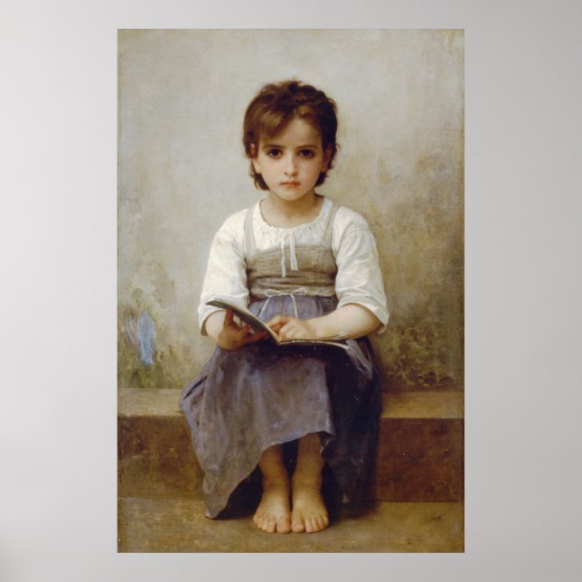 Den svåra lärdomen (1884) poster (Framsidan)