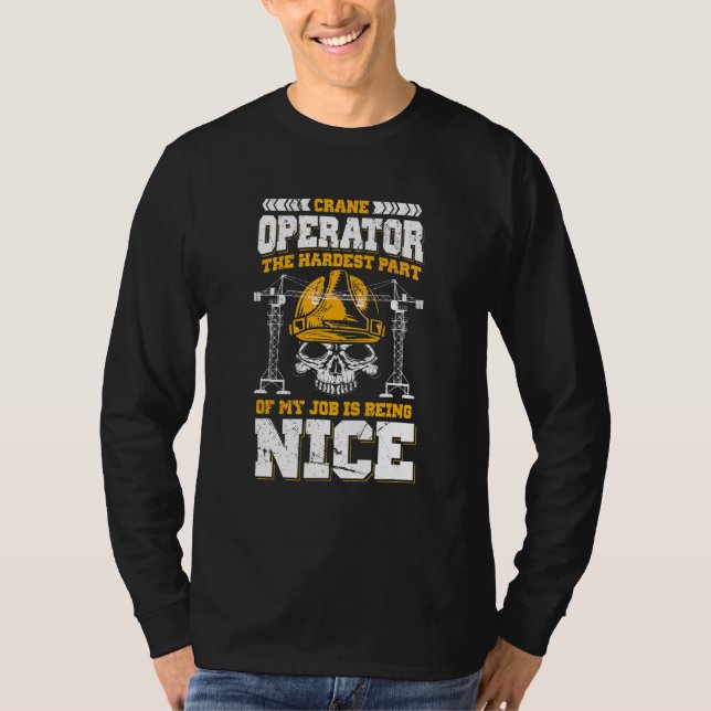 Den svåraste delen av mitt jobb är att köra t shirt (Framsida)