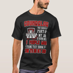 Den svåraste delen av mitt jobb är att vara trevli t shirt