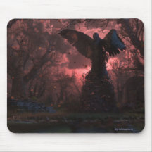 Den svart ängeln Mousepad