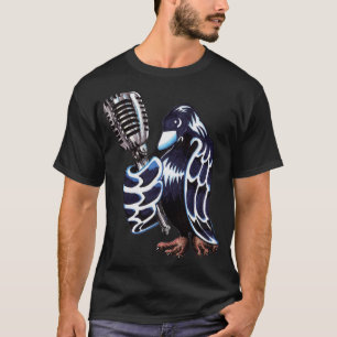 Den svart fågeln radiosände tee