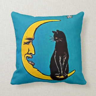 DEN SVART KATTEN & DEN VÄXANDE MÅNEN KUDDER KUDDE