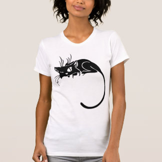 Den svart kattungekattungen skräddarsy t-shirt
