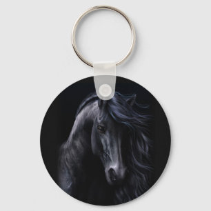 Den svart Keychainen Nyckelring