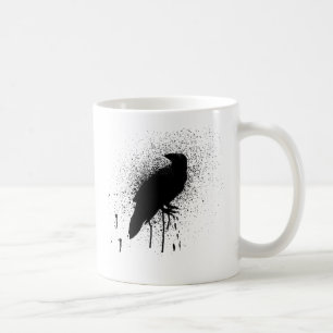 Den svart kråkan kaffemugg