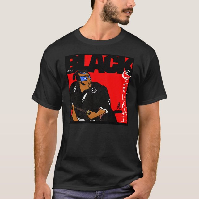 Den svart samuraien utrustar © 1 tee (Framsida)