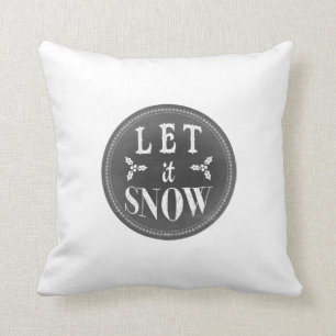 Den svart tavlan låt det snöa och behandla som ett kudde