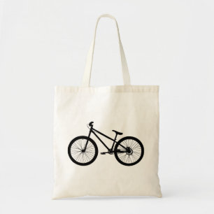 Den svart totot för vintagemountainbikekanfas tygkasse