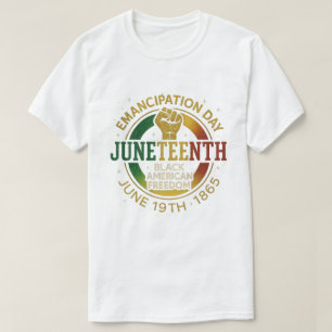 Den svarta amerikanska friheten, elfte Emancipatio T Shirt