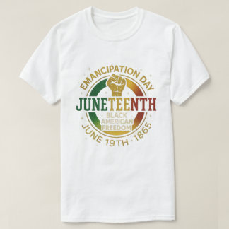 Den svarta amerikanska friheten, elfte Emancipatio T Shirt