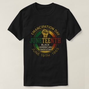 Den svarta amerikanska friheten, elfte Emancipatio T Shirt