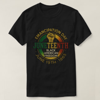 Den svarta amerikanska friheten, elfte Emancipatio T Shirt