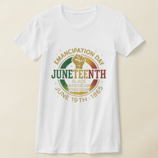 Den svarta amerikanska friheten, elfte Emancipatio T Shirt
