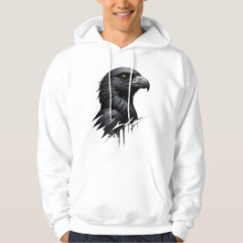 Den svarta Falcon-designen Hoodie