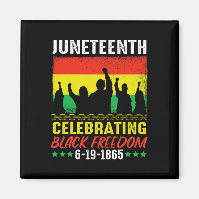 Den svarta friheten 19 1865 Junetonde afrikansk am Magnet (Framsidan)