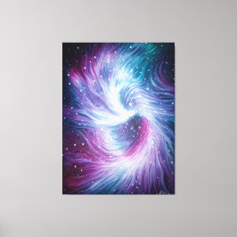 Den svarta hål i centrum av vår galaxi canvastryck