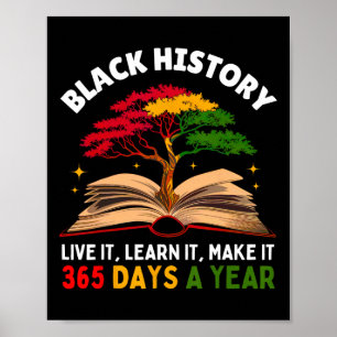 Den svarta historikmånaden Live IT-upplevelsen gör Poster