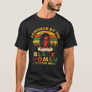 Den svarta kvinnan före mig t shirt